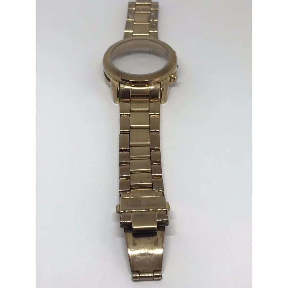 Michael Kors MK Watch Band Bracelet Links Case Woman’s Parts Used 18mm Z433